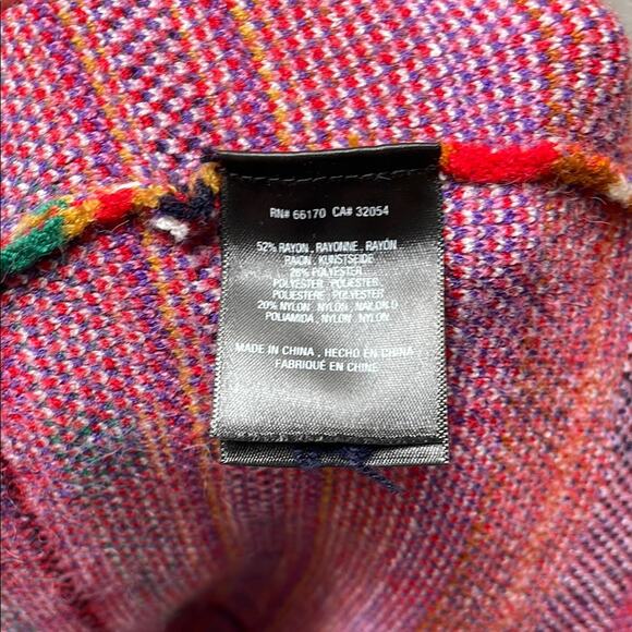 ANTHROPOLOGIE by MOTH Colorful Plaid Cardigan size S | Winston Plaid Long - Picture 6 of 7